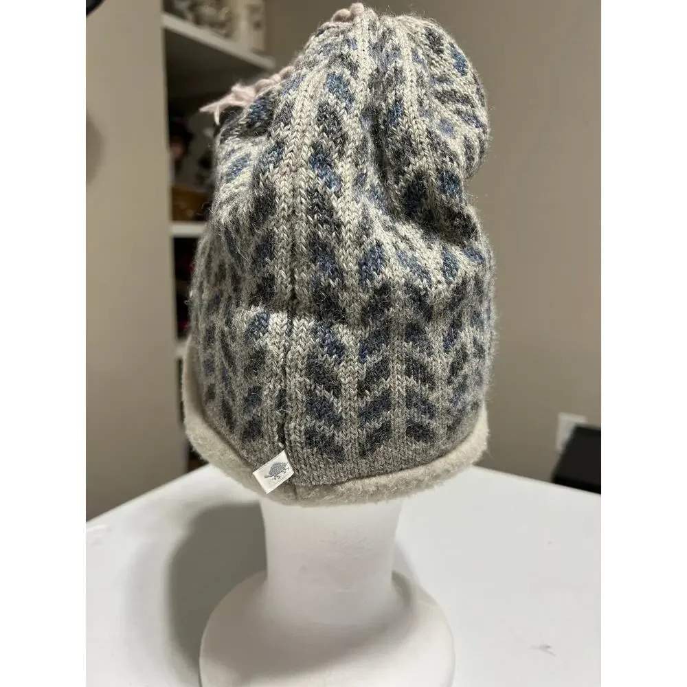 Turtle Fur Wool  Tassled Ski Beanie